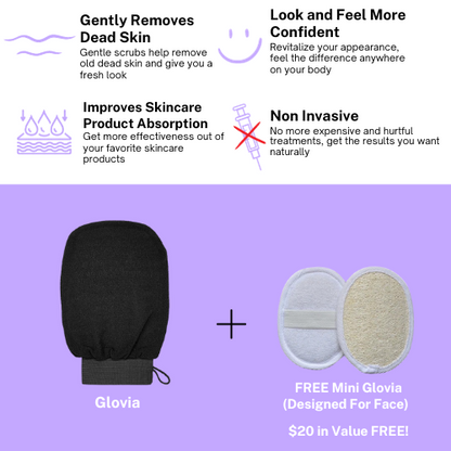 Glovia™ | Skin Exfoliating Glove
